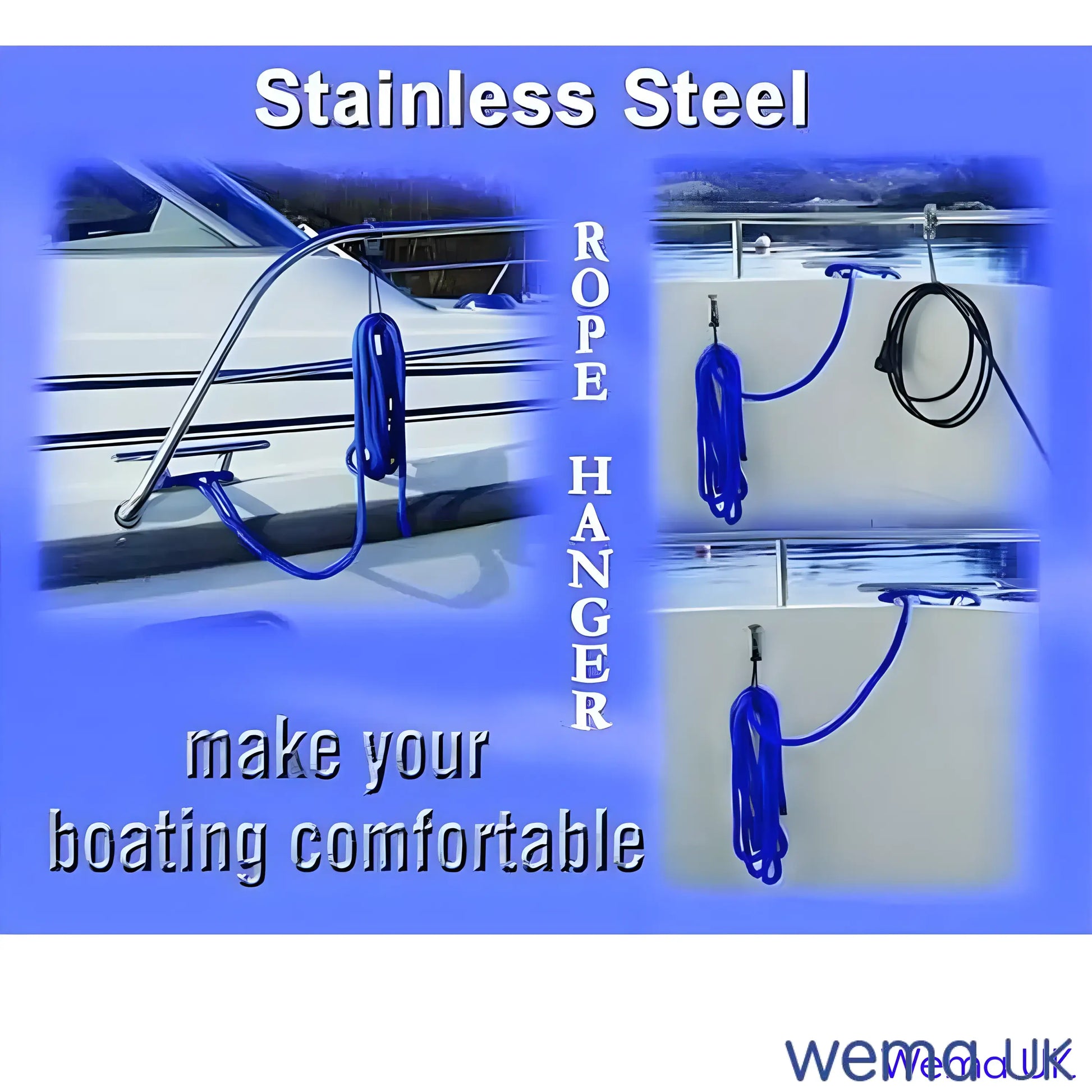 Universal Rope Hanger for Boats | Wema UK | SKUs 180050+ - Wema UK marine part