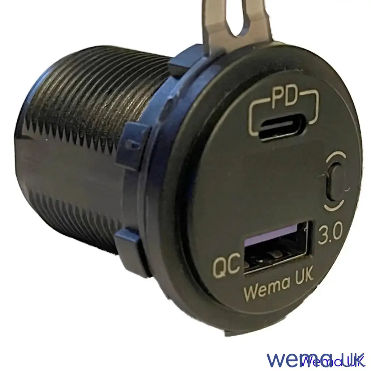 USB Charging Port & Voltmeter | Wema UK | SKU WUPD3USB - Wema UK marine part
