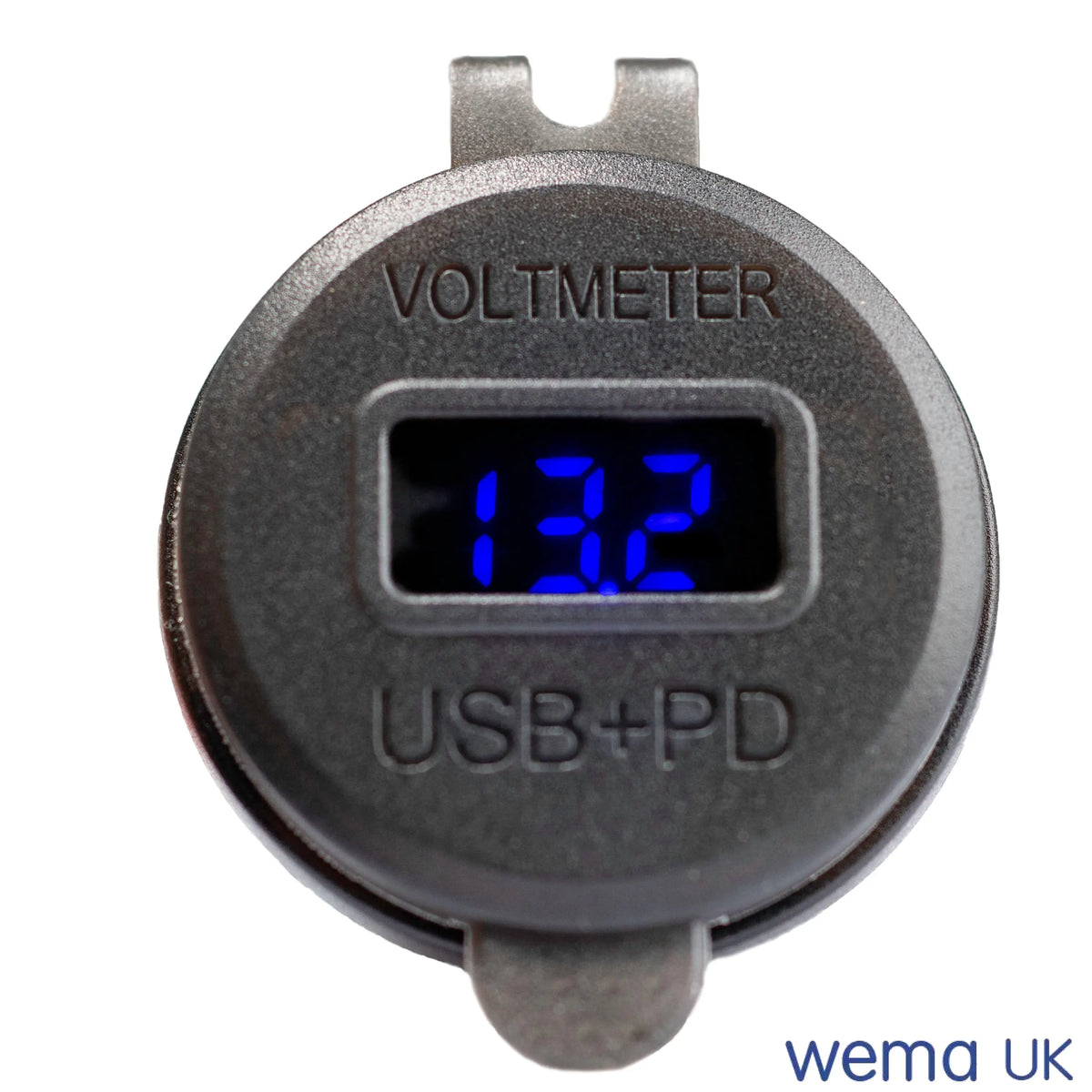 USB Charging Port & Voltmeter | Wema UK | SKU WUPD3USB - Wema UK marine part
